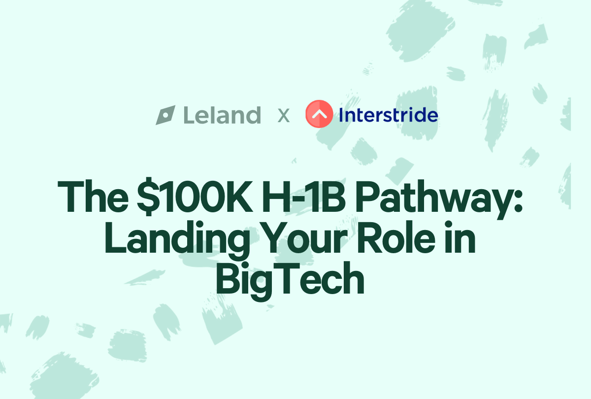 The $100K H-1B pathway: Landing your role in BigTech